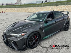 Alfa Romeo Giulia Mirror Covers - Carbon Fiber - Full Replacements - GTA Style